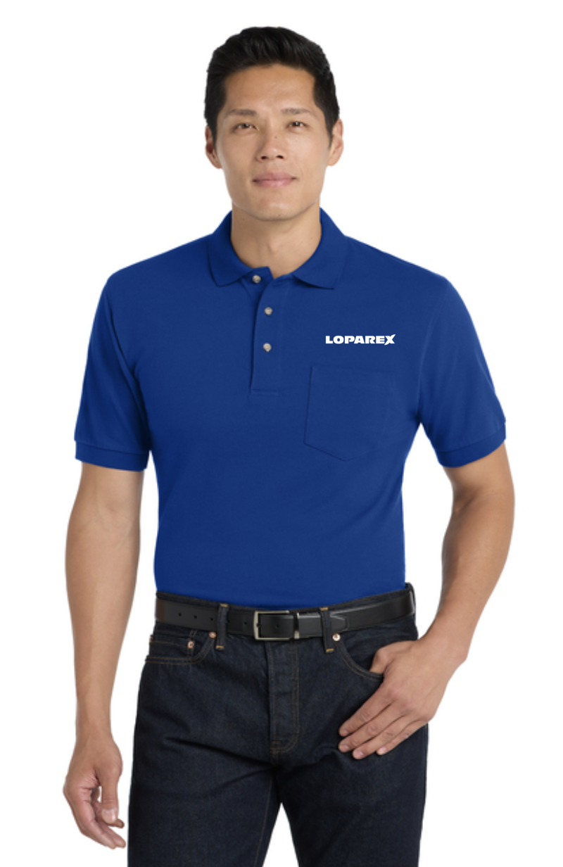 Mens Cotton Pique Polo