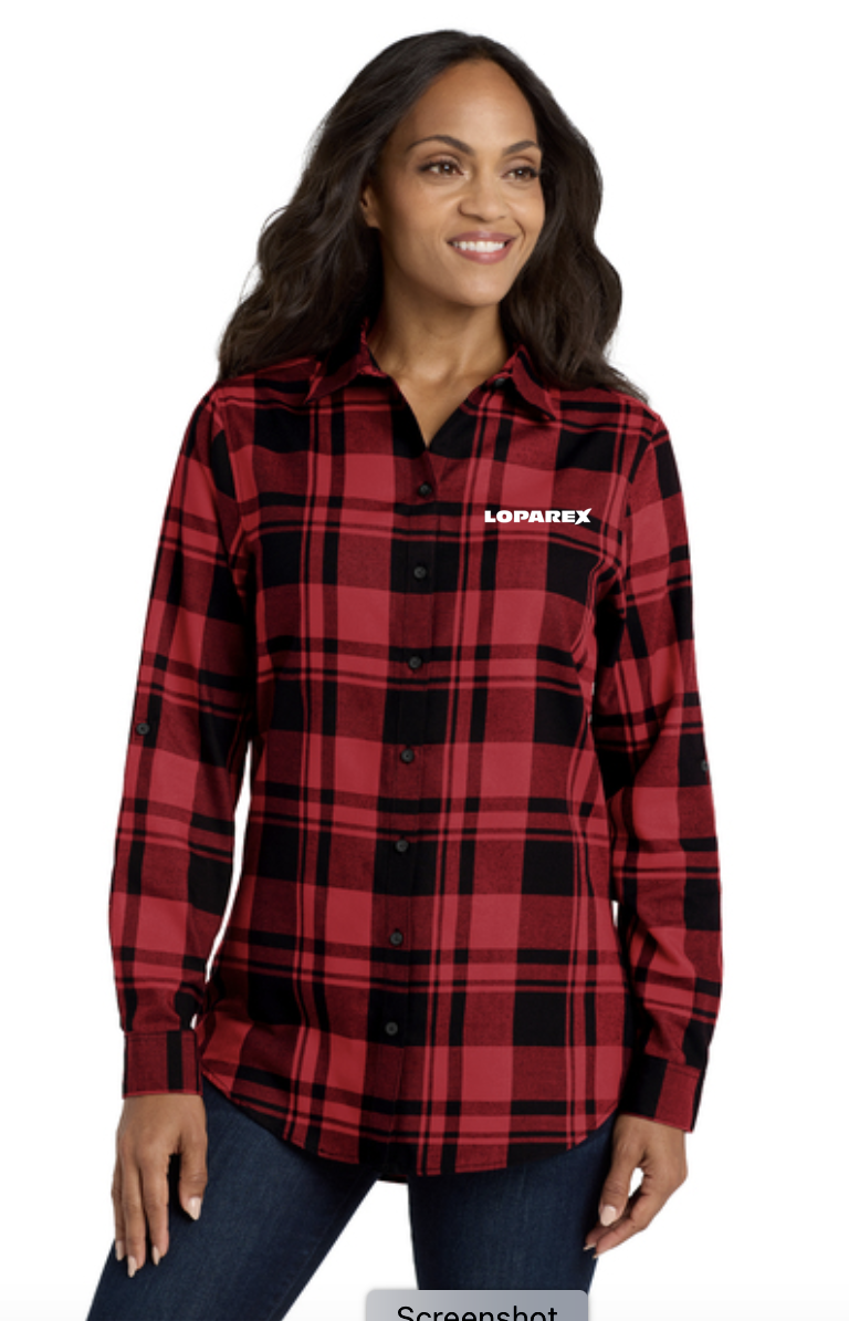 Ladies Flannel Shirt