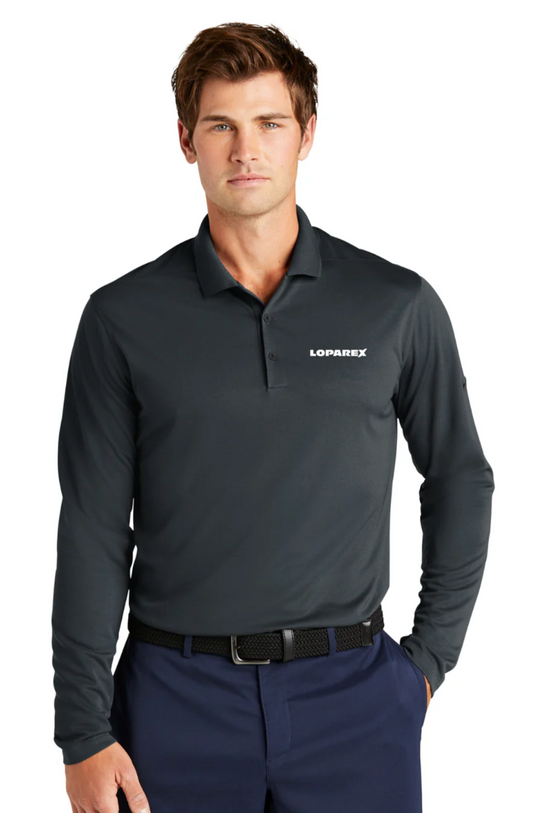 Mens Nike Dri-FIT Long Sleeve Polo